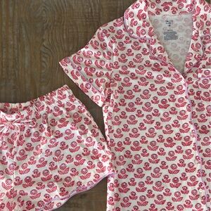 Roller Rabbit x Target Red Floral PJ Set